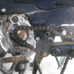 チェーン・スプロケット・ブレーキシュー交換　スーパーカブ50CMS復活